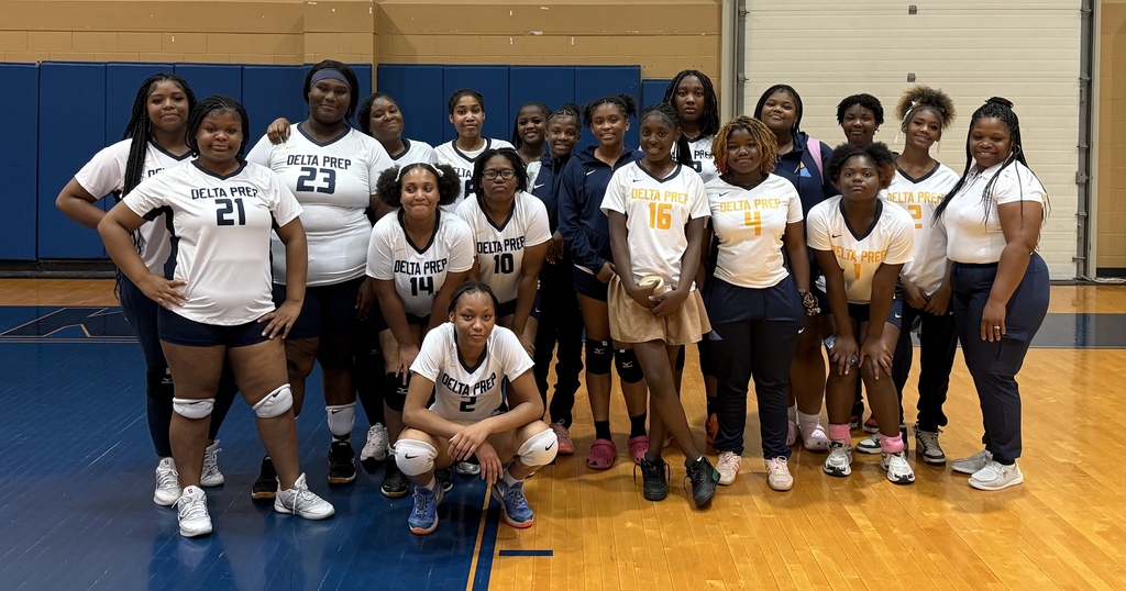 Delta Prep Junior and Senior High Volleyball Teams