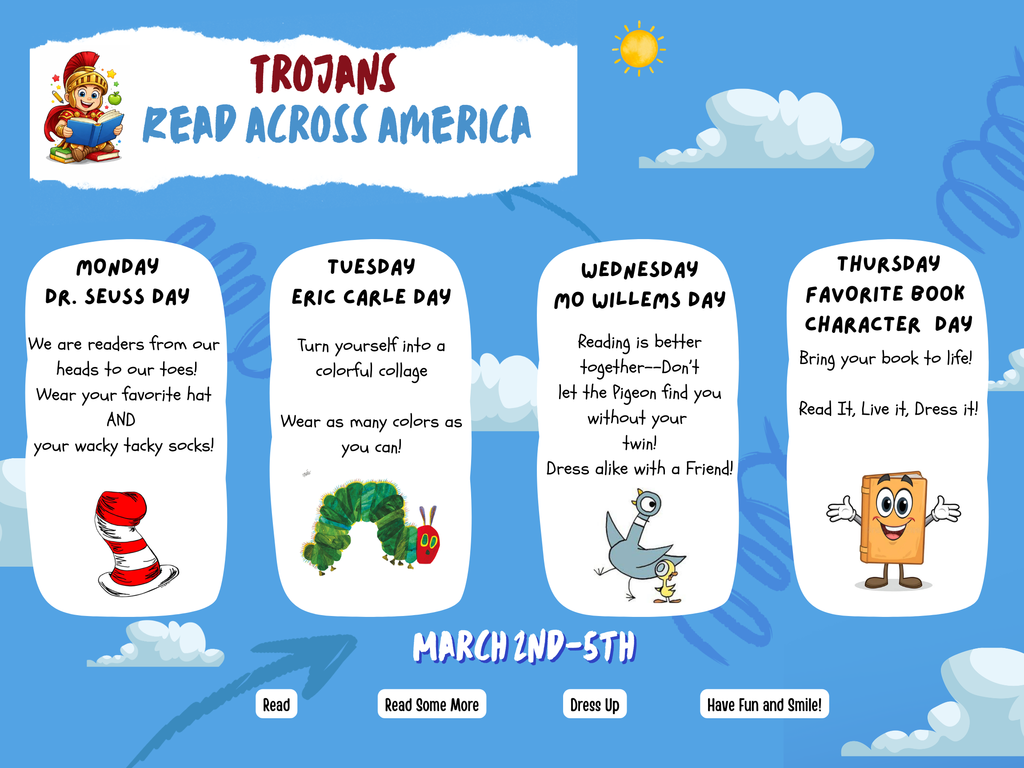 Read Across America Week is coming up soon!