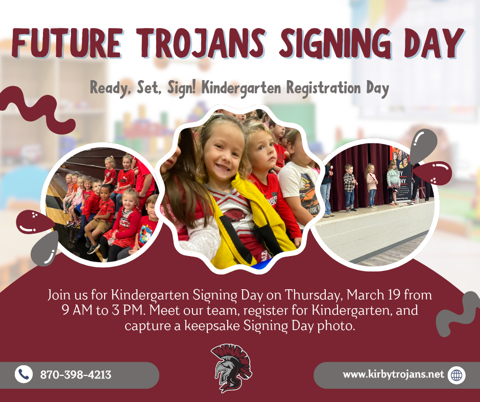 Kindergarten Signing Day