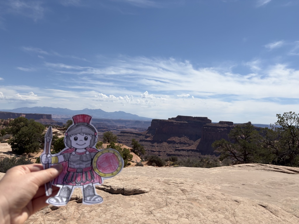 Flat Trojan Canyonlands