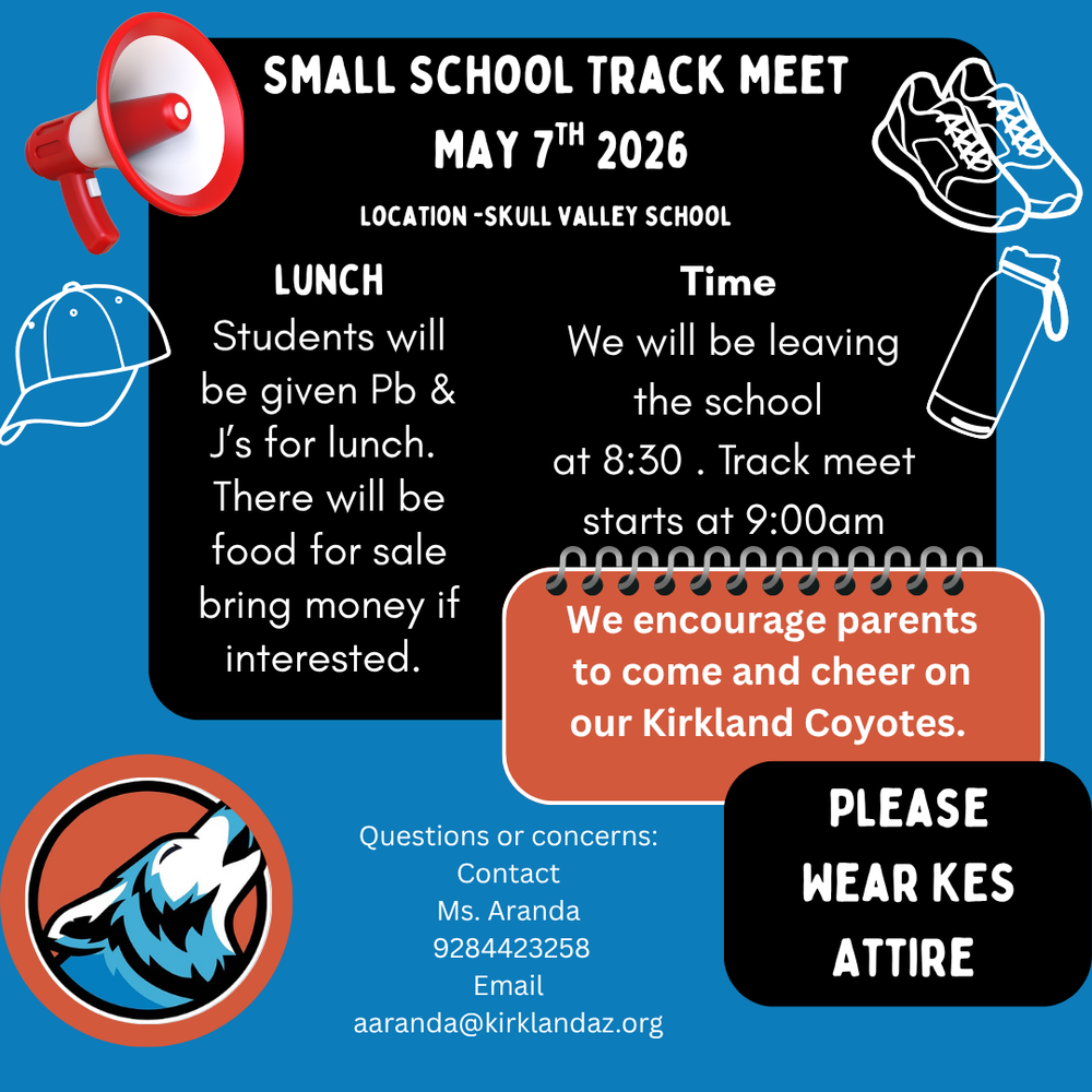 Track meet flyer