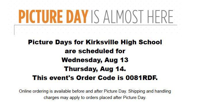 KHS Picture Day