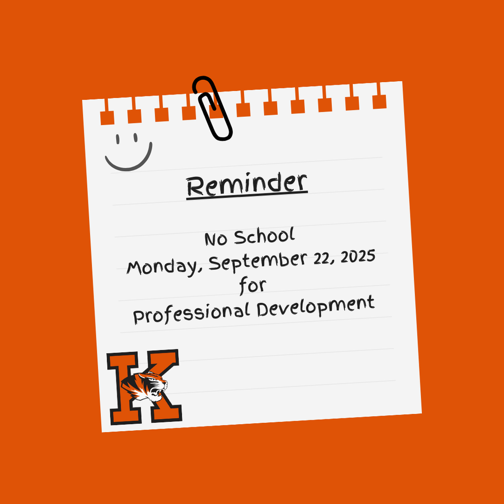 Reminder: No School on Monday, September 22, 2025.