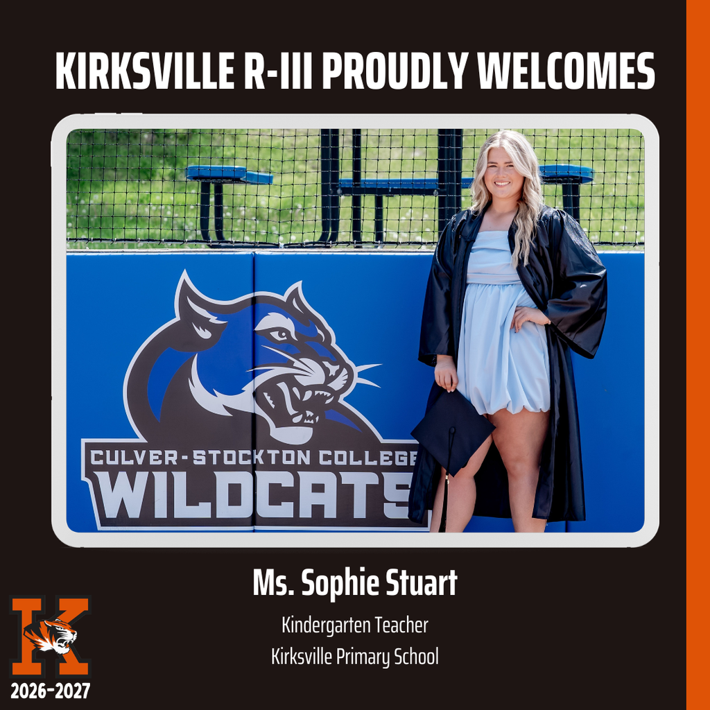Kirksville R-iii Proudly Welcomes