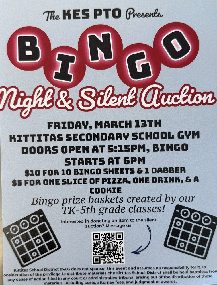 Bingo Night & Silent Auction 03/13/2026