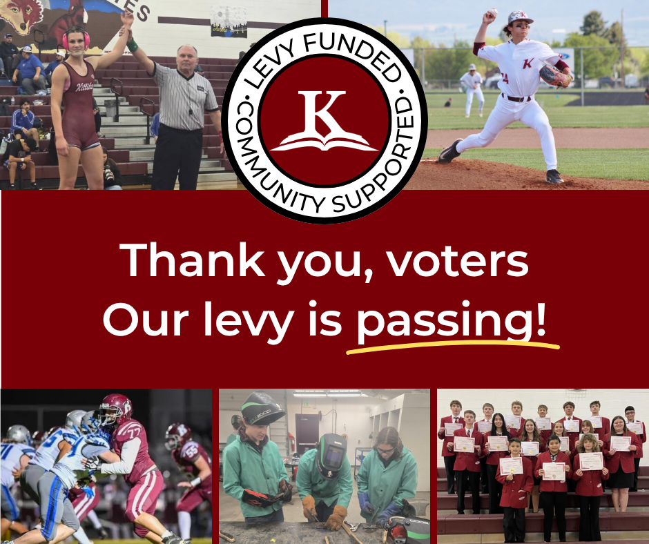 Thank you, voters
