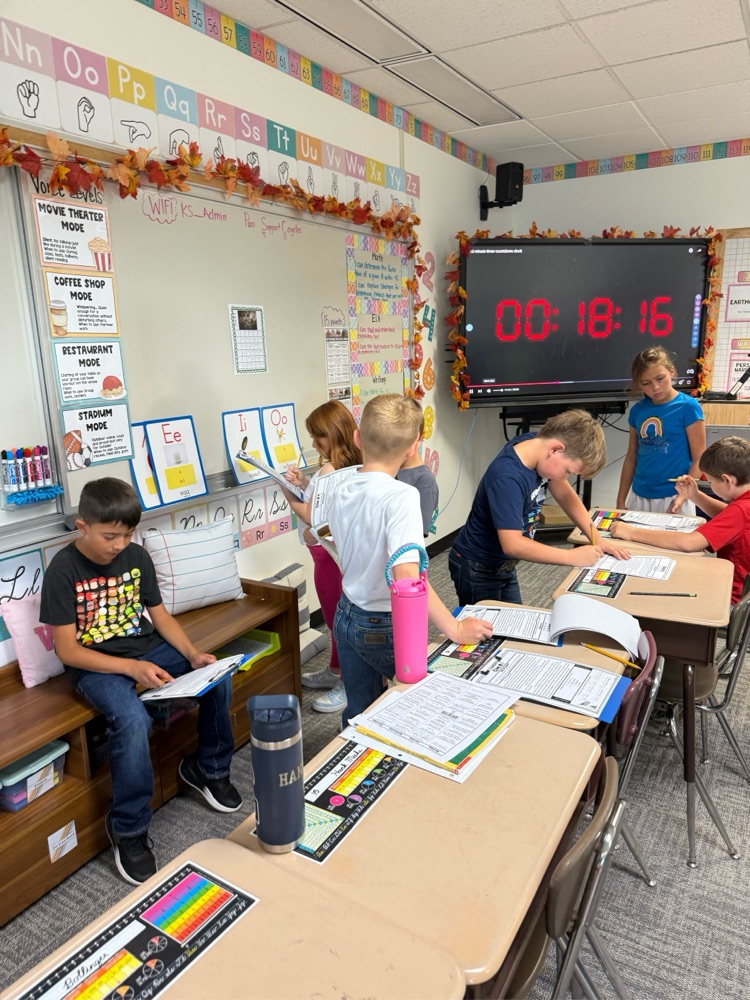 students working together 