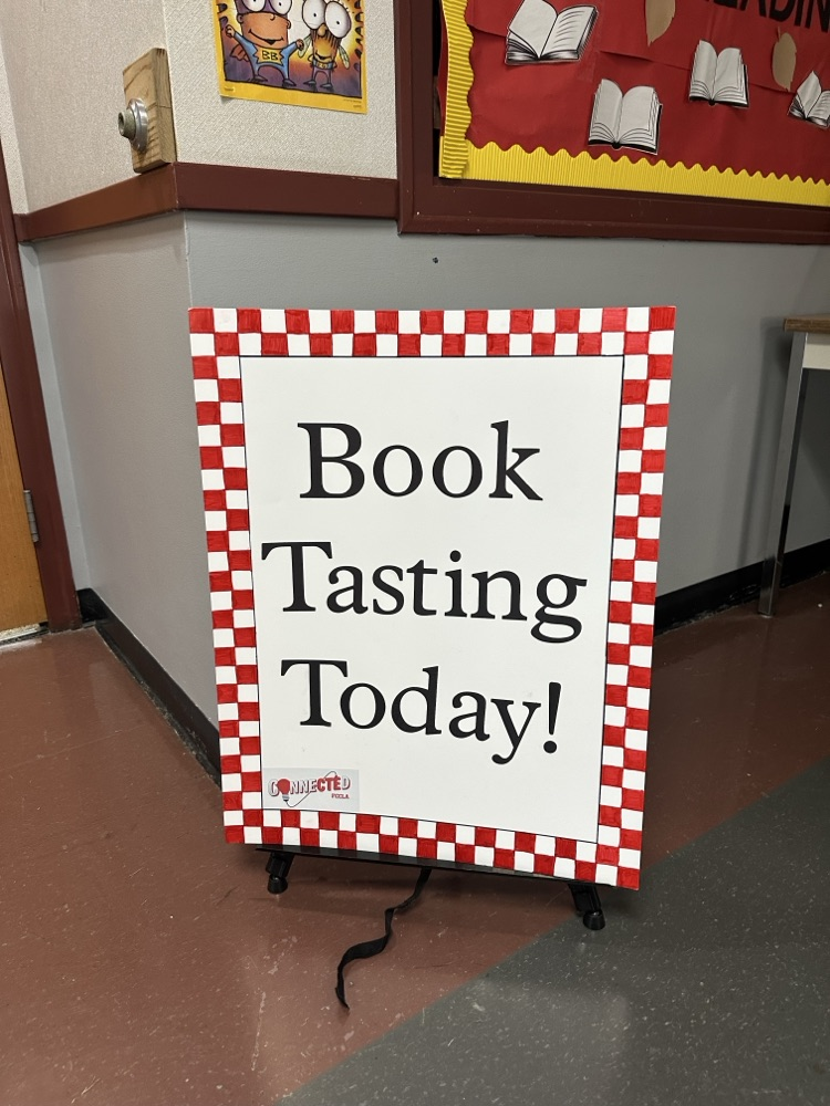 book tasting with FCCLA students 