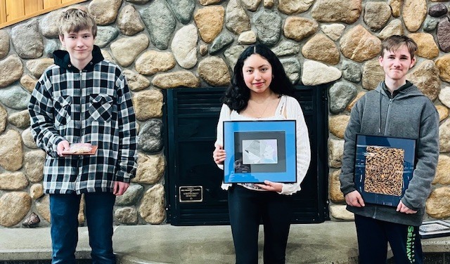 Kittitas High School Students participated in  Regional Art Show in Yakima from March 2-13.