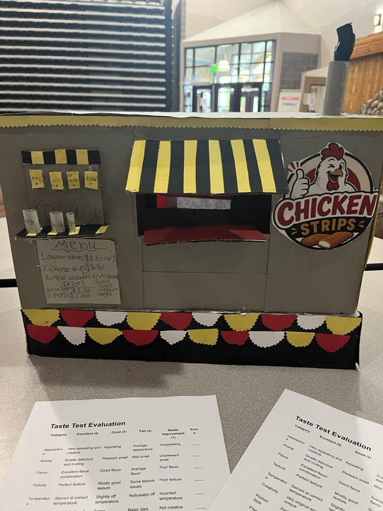finished food truck