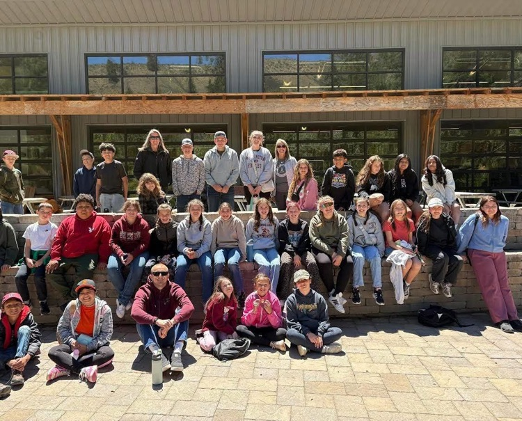 students pictured together outside