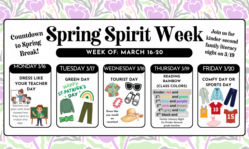 Spring Spirit Week