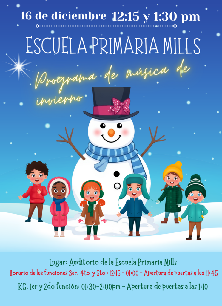 Programa de musica de invierno