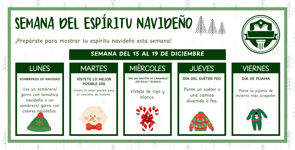 Semana del espiritu navideno