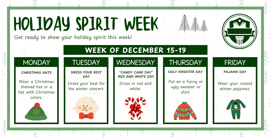 Holiday Spirit Week