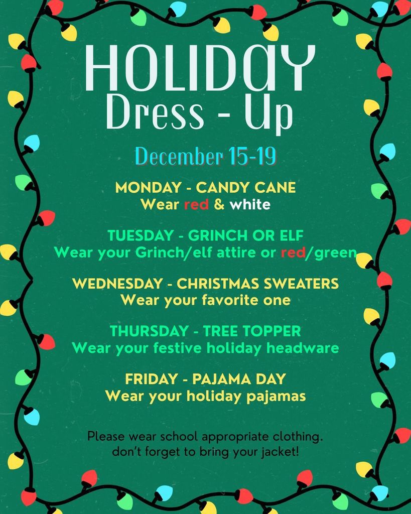 2025 Holiday Dress Up