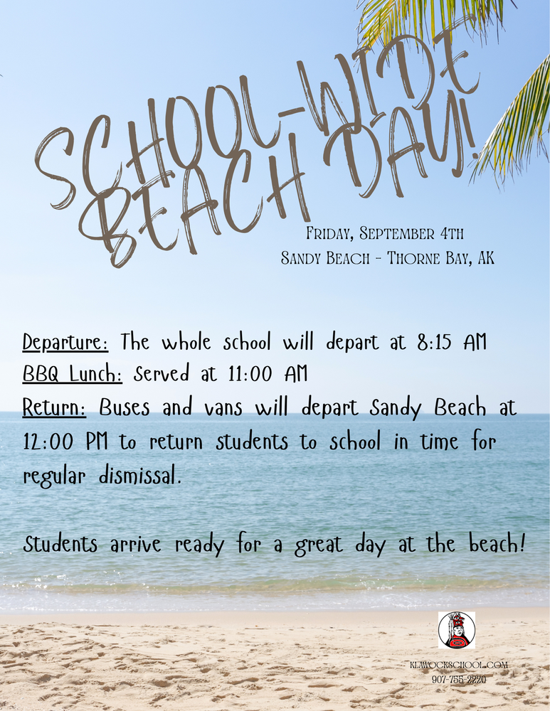 School Wide Beach Day