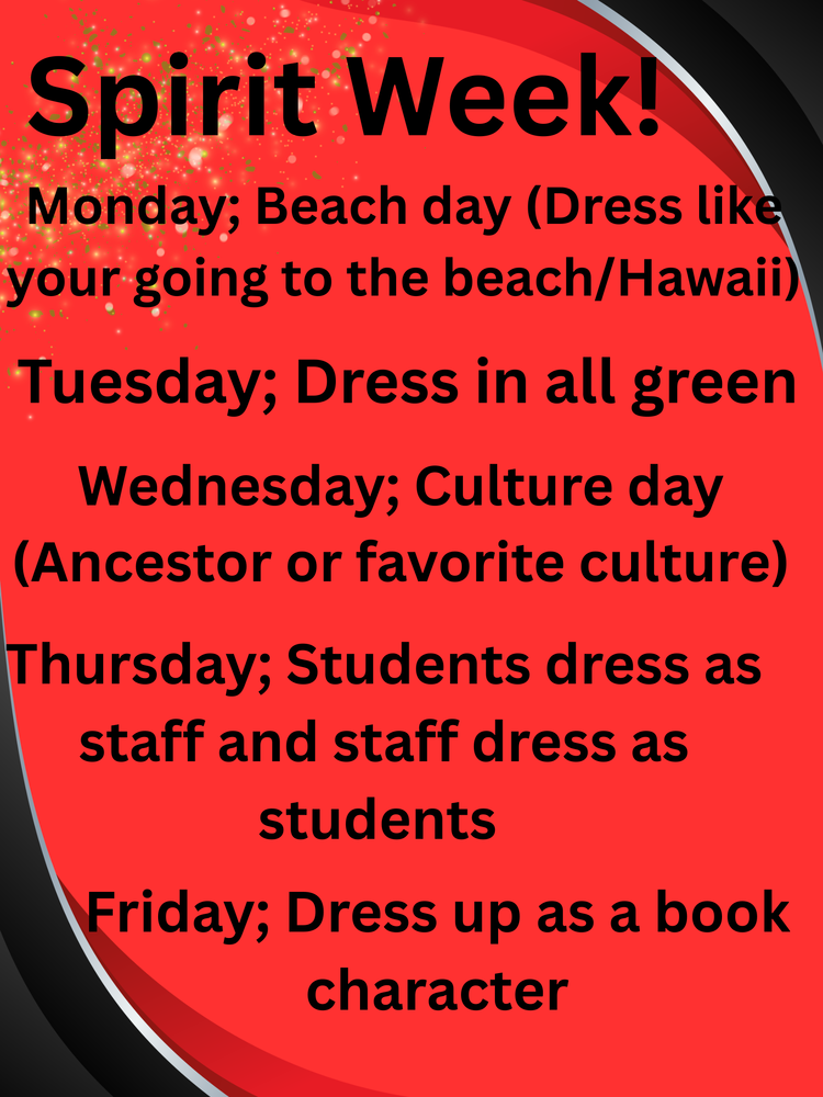 SPIRIT WEEK!