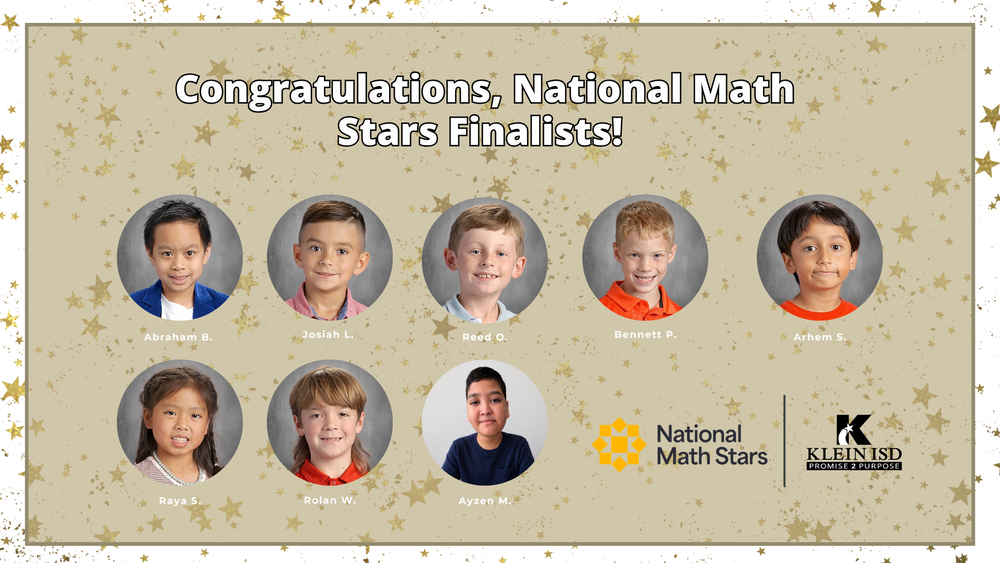 Math Star Finalists