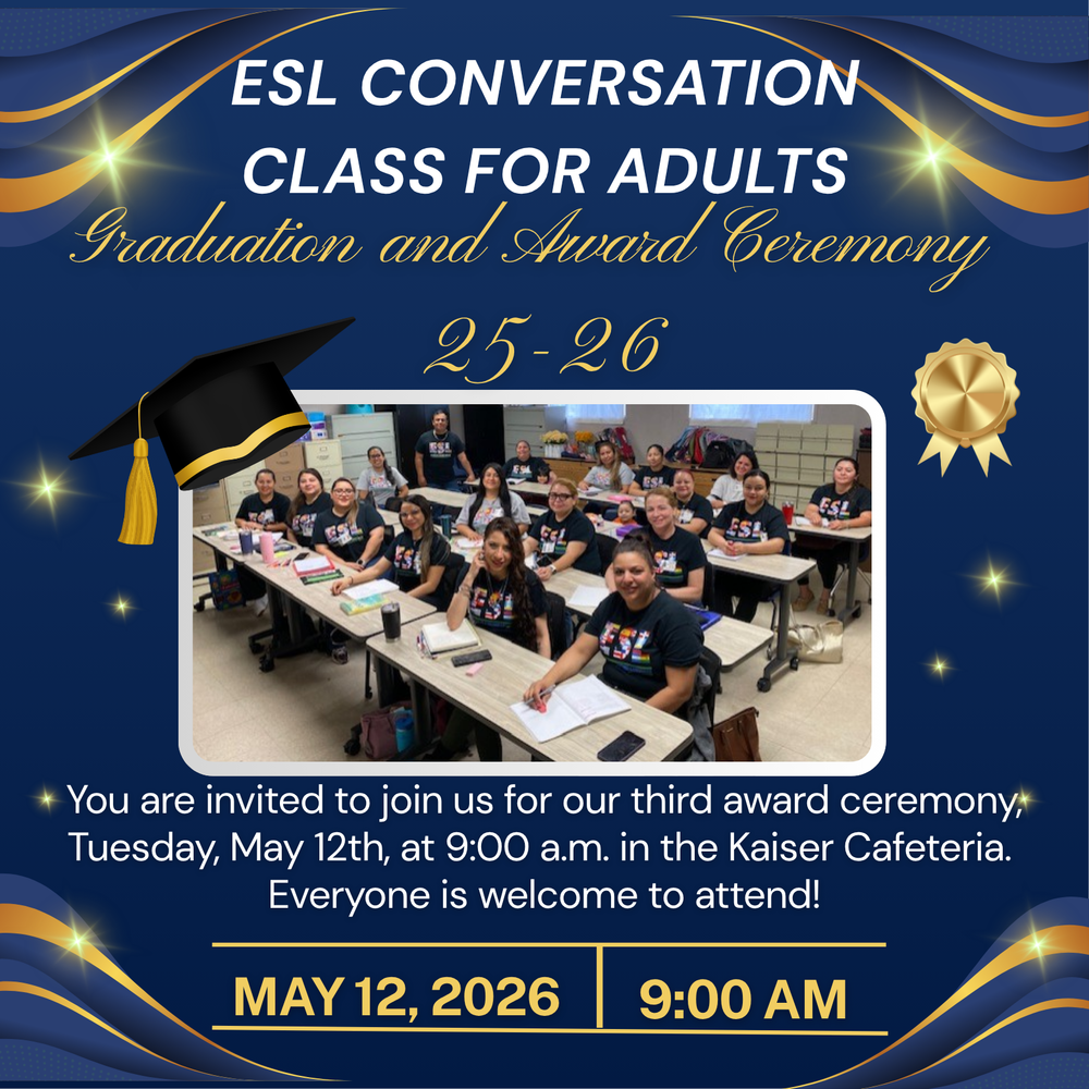 ESL Conversation Class for Adults
