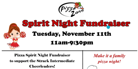 Spirit Night Fundraiser 11-11-25