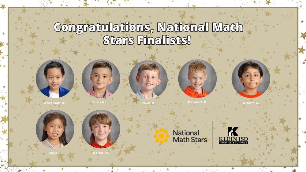 Math Star Finalists