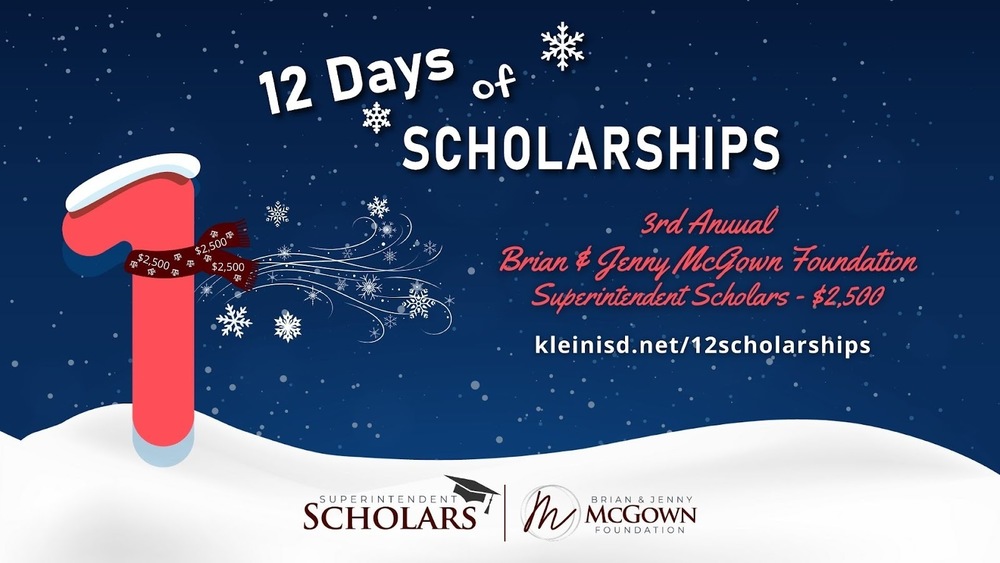 12 days of scholarships