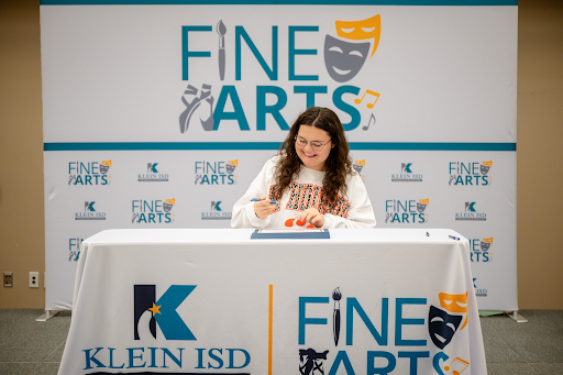 Fine arts signing day