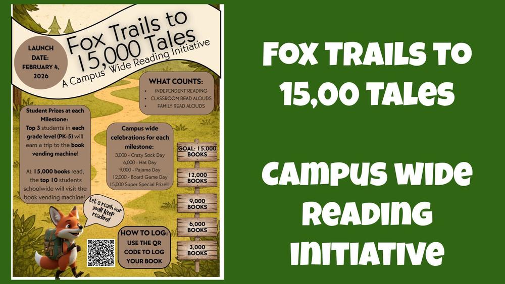 Fox Trails to 15,000 Tales - Campus Wide Reading Initiative