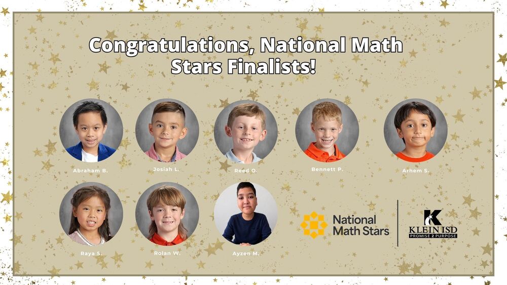 Math Star Finalists