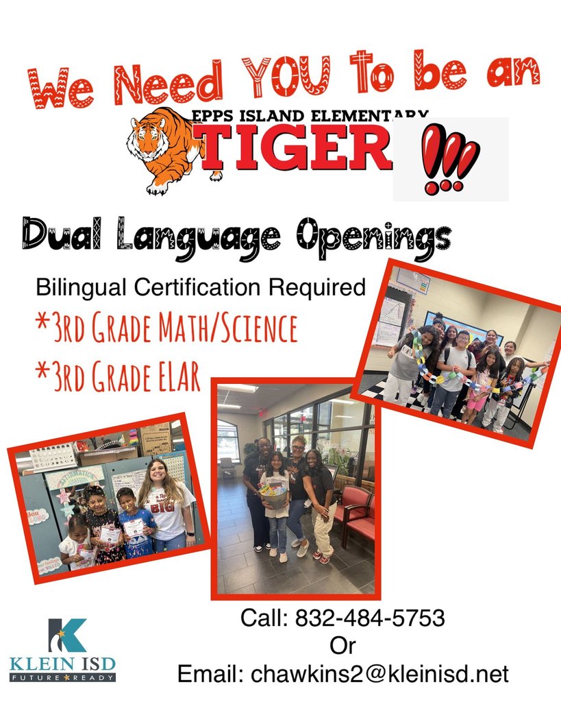 Dual Language Openings!