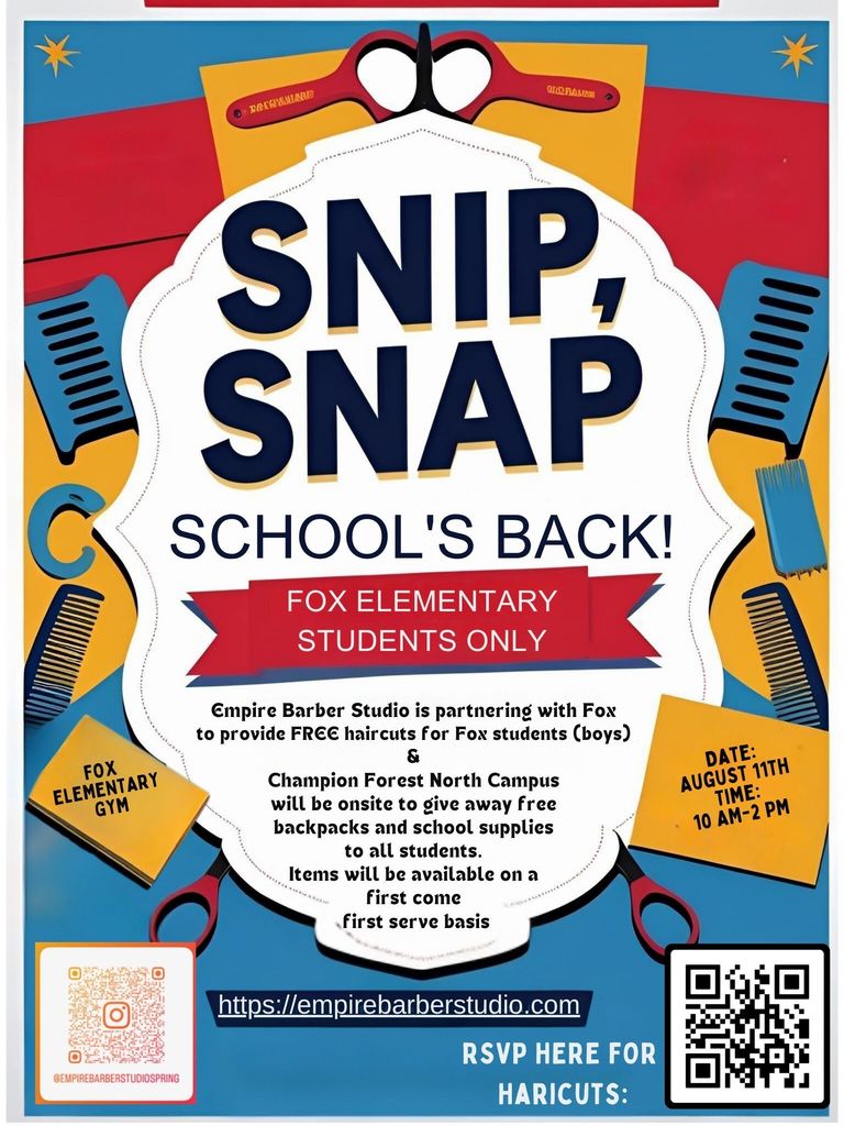 School's Back Flyer