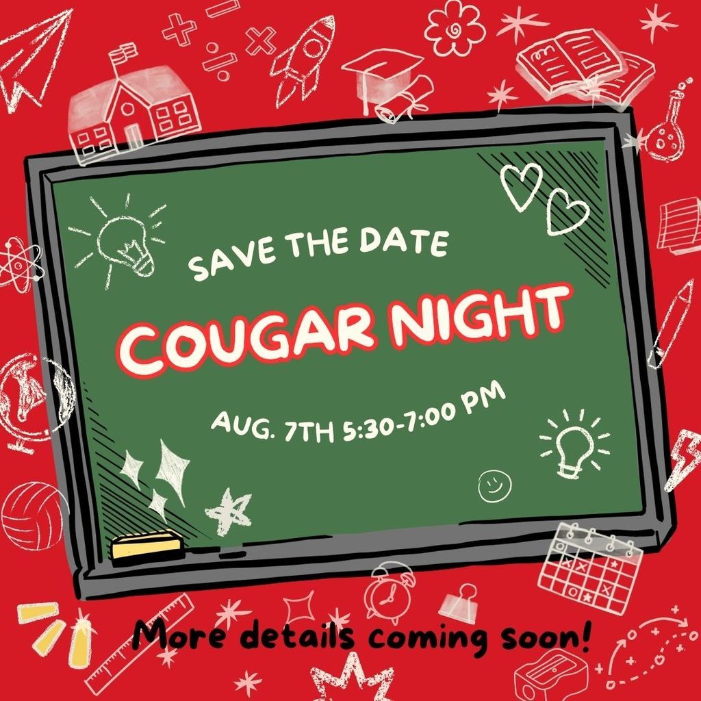 Cougar Night save the date-Aug 7th! 