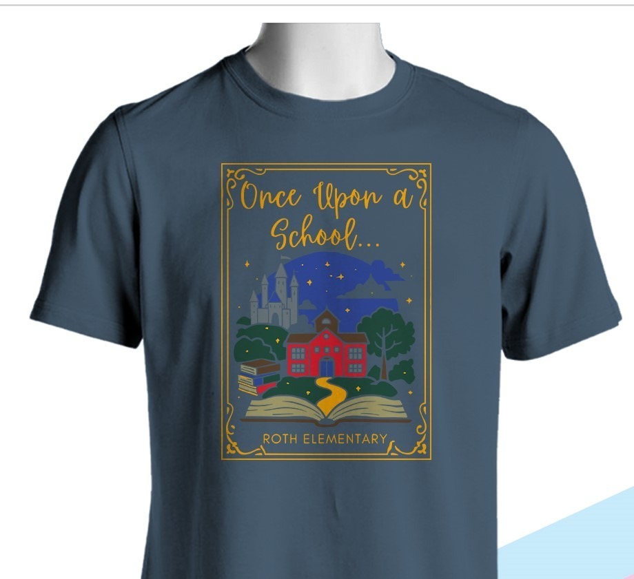 School spirit shirt with fairy tale theme