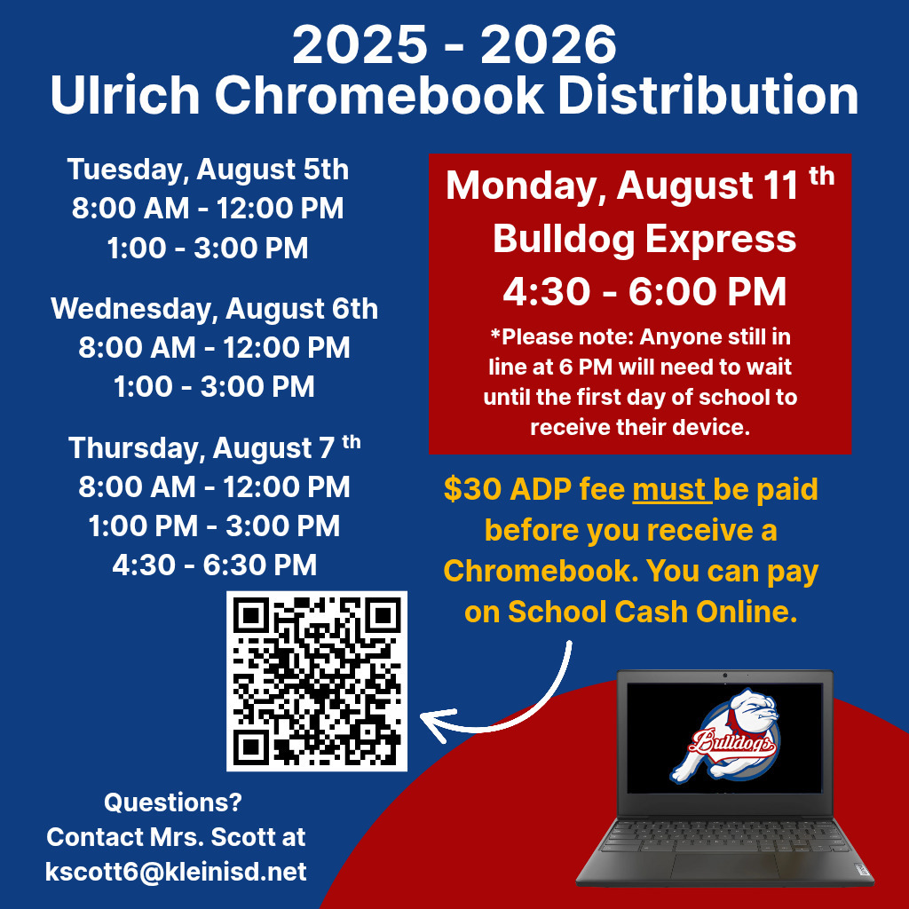 technology pick up schedule