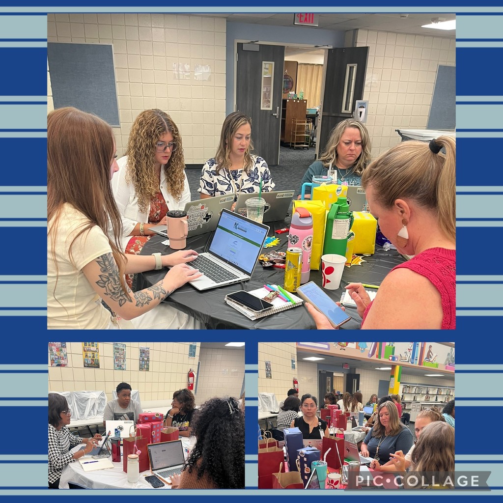 Teachers collaborating on back to school lesson planning