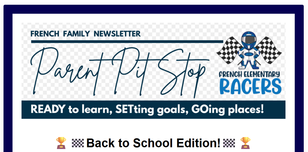 Pit Stop Newsletter