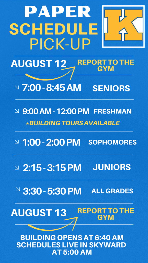 Schedule