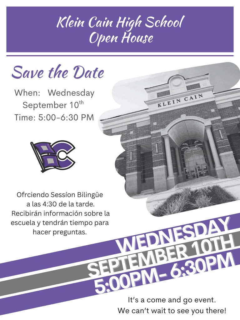 Image of Open House information 