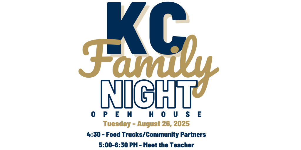 KC Family Night Tuesday, August 26, 2025. 5-6:30 PM