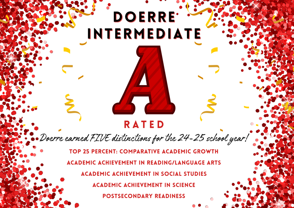 Doerre is A rated with five distinctions.