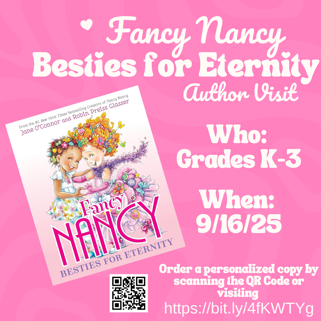 Fancy Nancy Author Visit