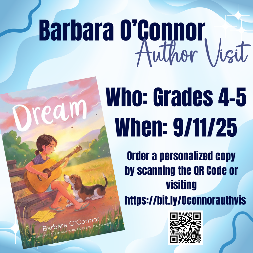 Barbara O'Connor Author Visit