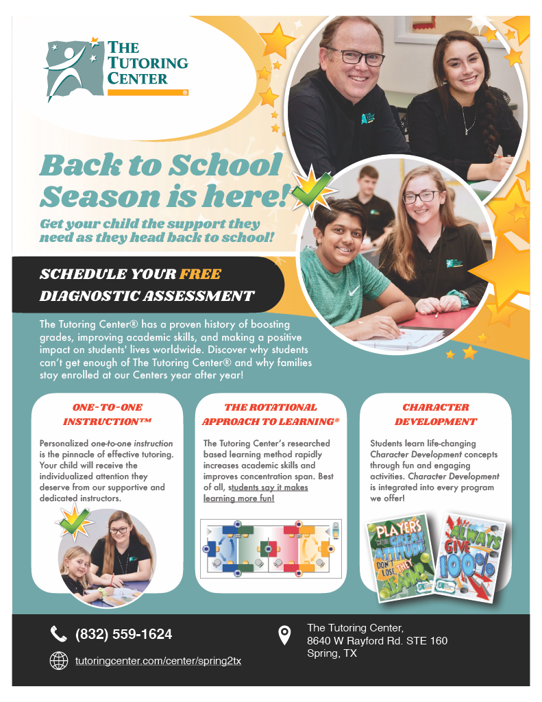 KISD Flyer Program - The Tutoring Center