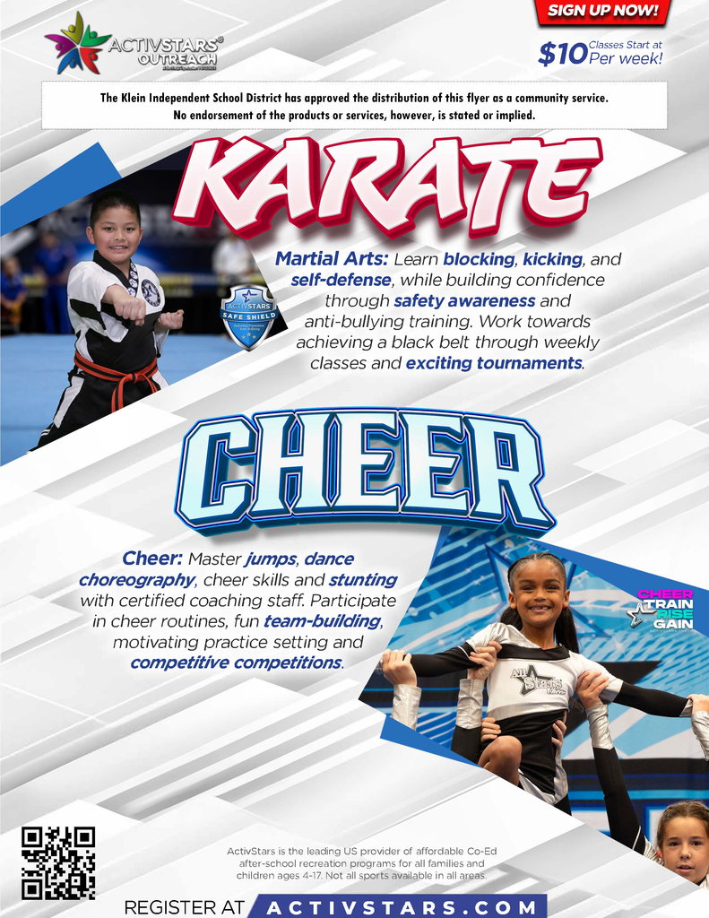KISD Flyer Program - Activestars