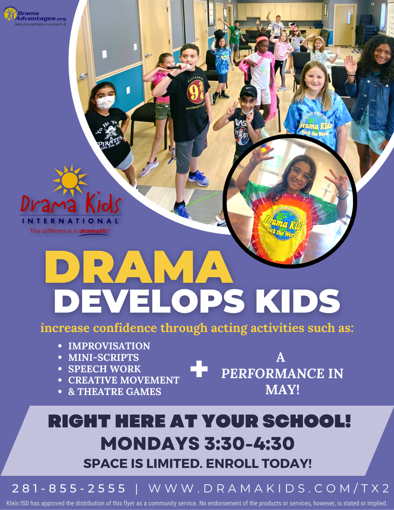 KISD Flyer Program - Drama Kids