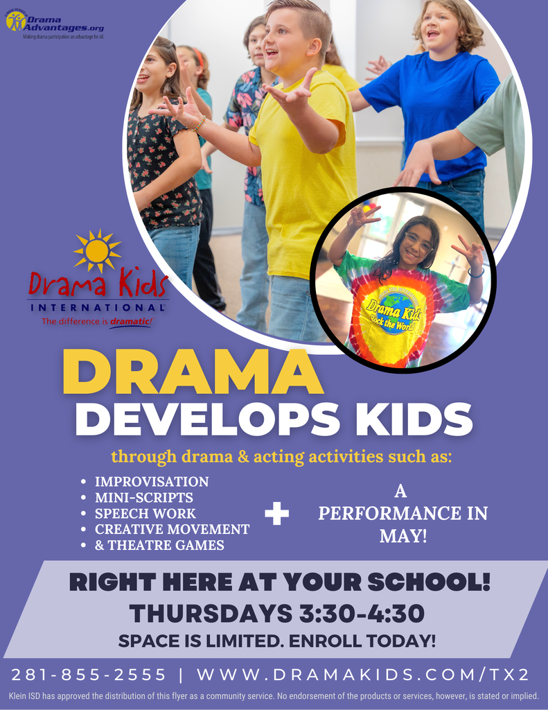 KISD Flyer - Drama Kids
