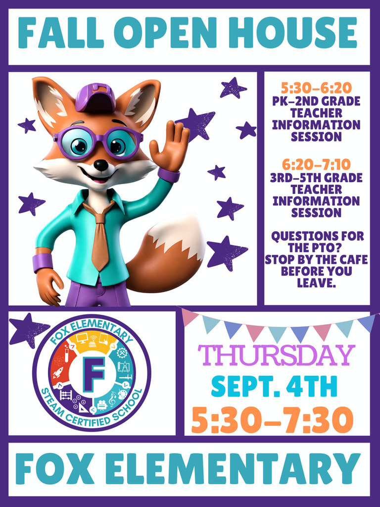 Fall Open House Flyer