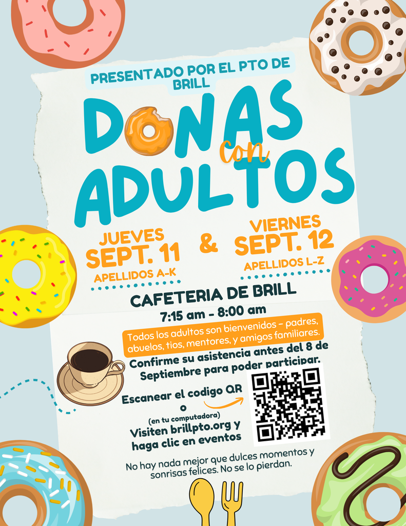 donuts with grownups spanish
