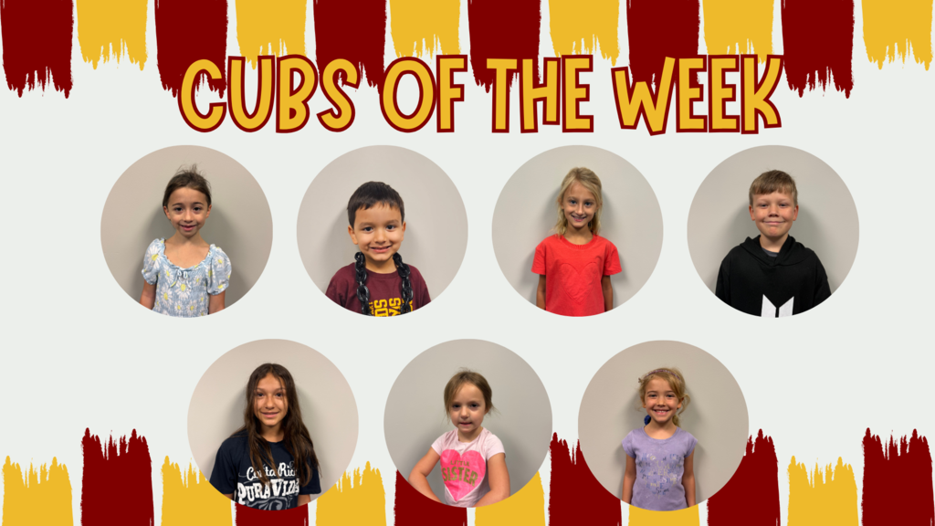Cubs of the Week